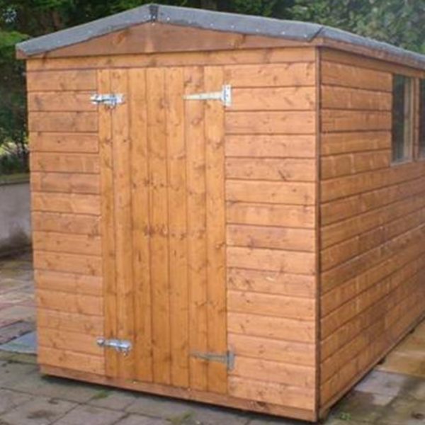Low Apex Weatherboard Shed